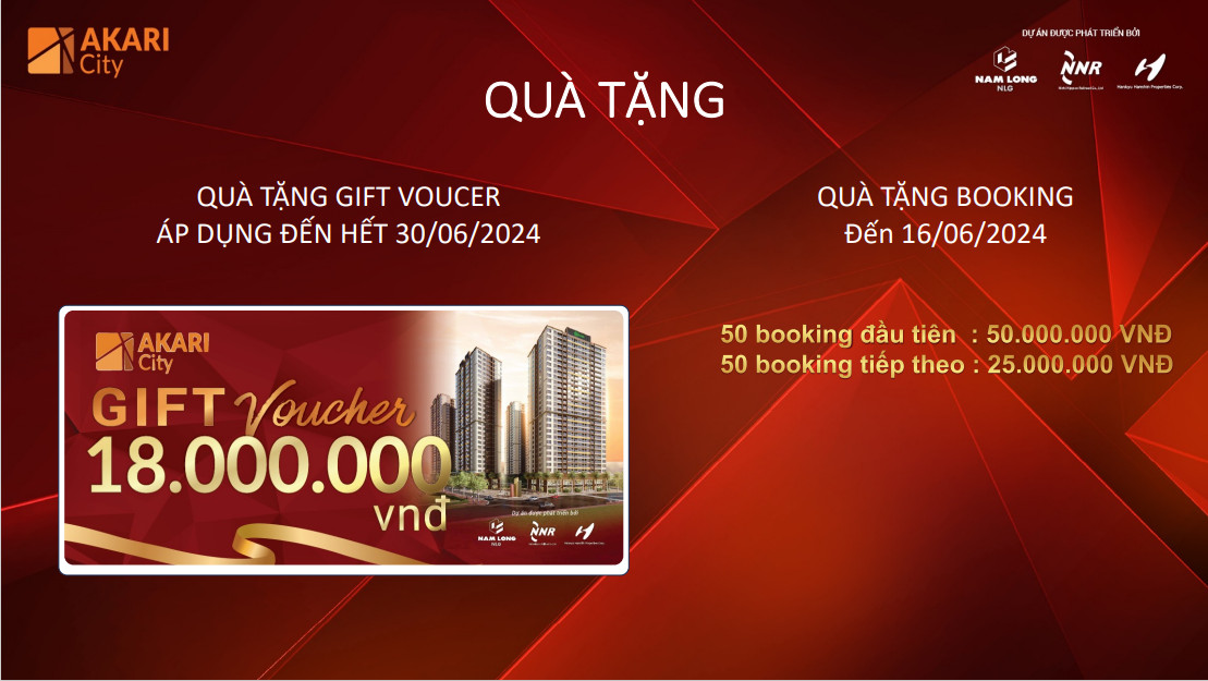 chính sách akari võ văn kiệt tháng 06 nam long group