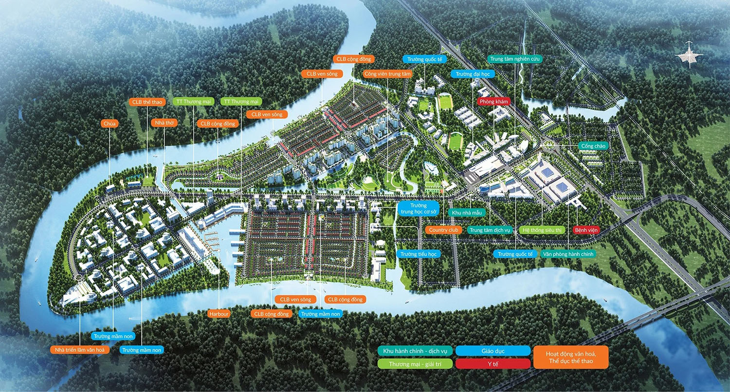 khu đô thị waterpoint là nơi kết hợp hoàn hảo giữa thiên nhiên và kiến trúc đô thị